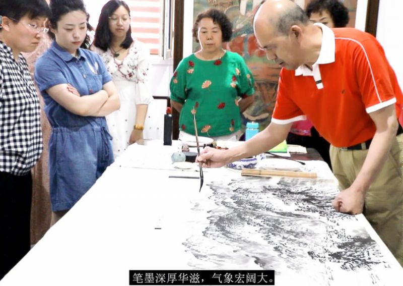 翰墨名家任庆新：岭南与大青山派山水画完美融合，开创国画新境界