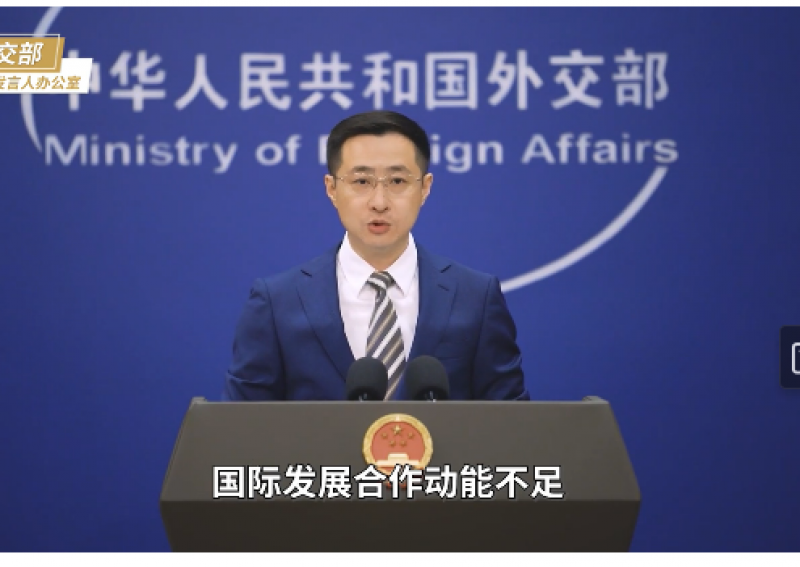 外交部：中国始终是推动全球发展的行动派