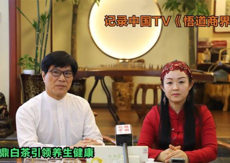 清芳茗茶柳清芳 福鼎白茶引领养生健康——《悟道商界》记录中国TV