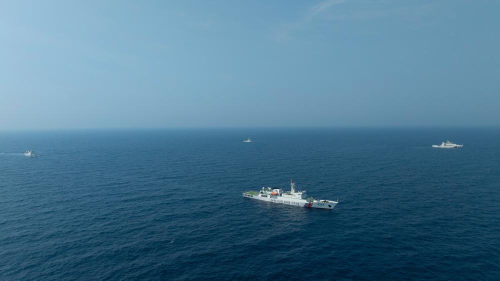 中越海警开展2025年第一次北部湾海域联合巡逻