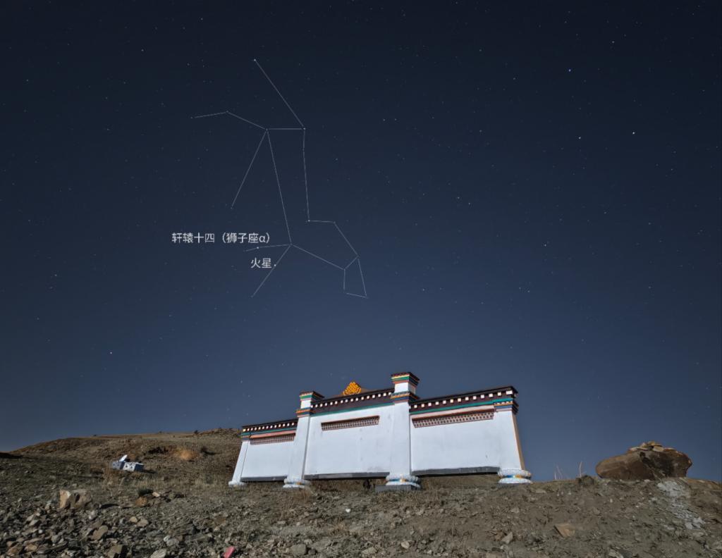 16日至18日火星与轩辕十四“不期而遇”